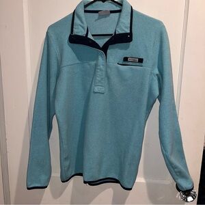 Columbia Sky Blue Fleece with Navy Accents